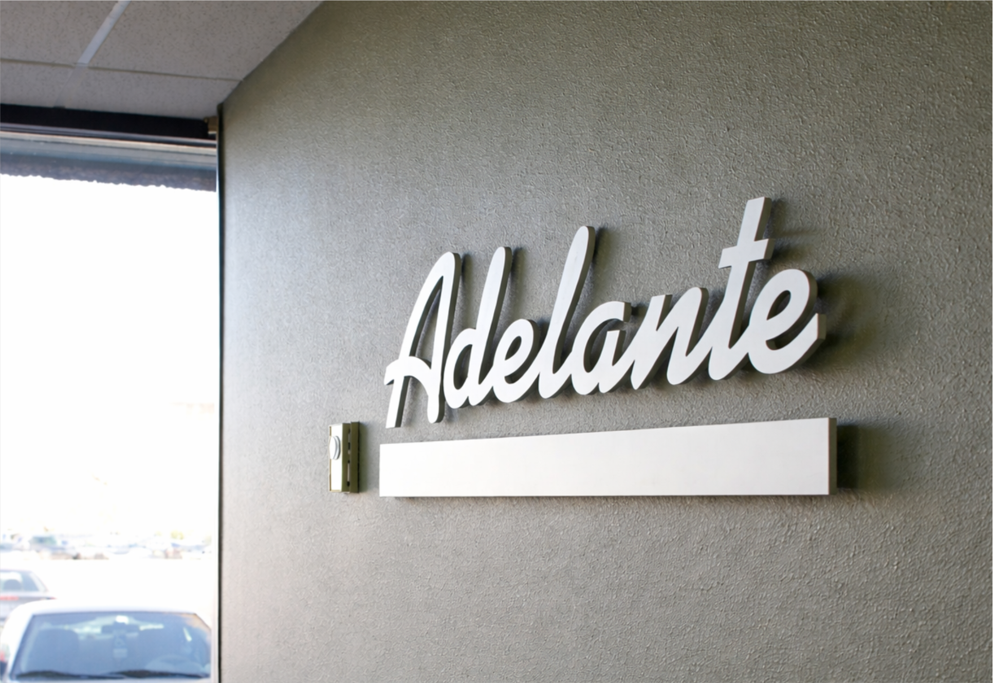 Flat-cut Metal Letters